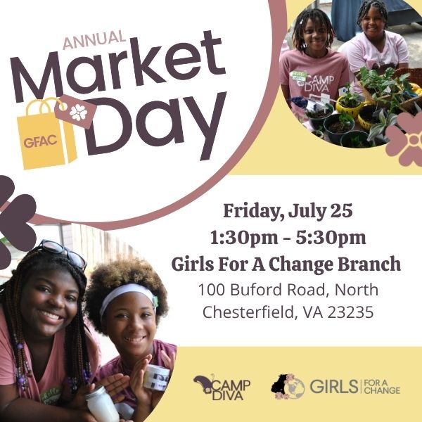 GFAC Market Day - July 25th from 1:30PM to 5:30pm at the GFAC Center