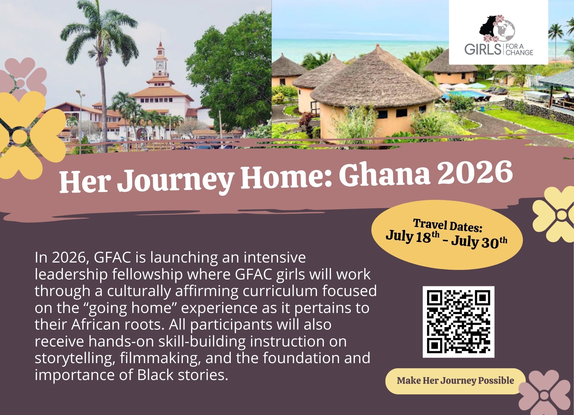 Her Journey Home 2026 postcard